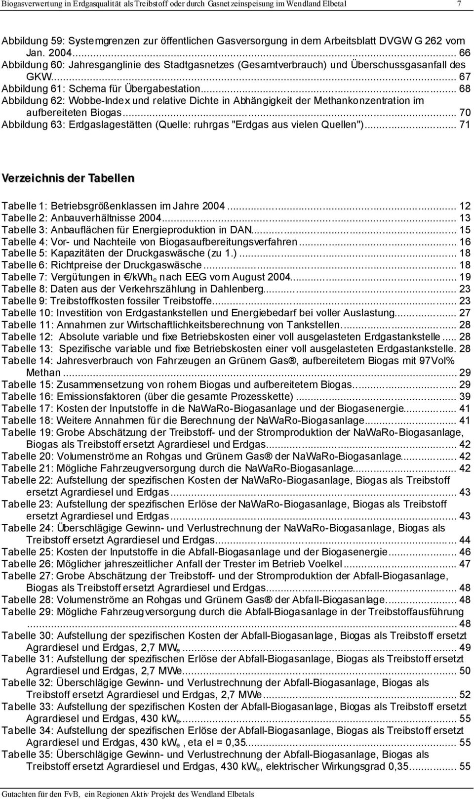 .. 68 Abbildung 62: Wobbe-Index und relative Dichte in Abhängigkeit der Methankonzentration im aufbereiteten Biogas... 7 Abbildung 63: Erdgaslagestätten (Quelle: ruhrgas "Erdgas aus vielen Quellen").