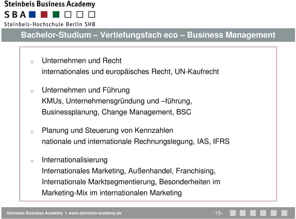 Planung und Steuerung vn Kennzahlen natinale und internatinale Rechnungslegung, IAS, IFRS Internatinalisierung