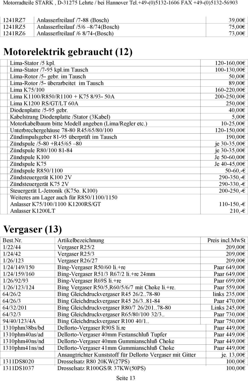 Kabelstrang Diodenplatte /Stator (3Kabel) Motorkabelbaum bitte Modell angeben (Lima/Regler etc.