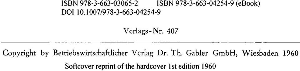 407 Copyright by Betriebswirtschaftlicher Verlag Dr. Th.