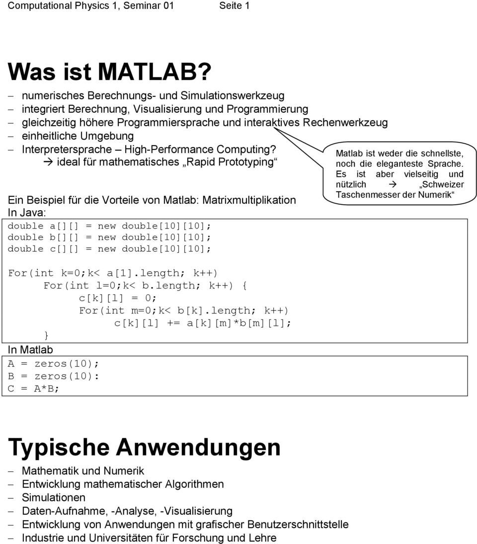 Interpretersprache High-Performance Computing?