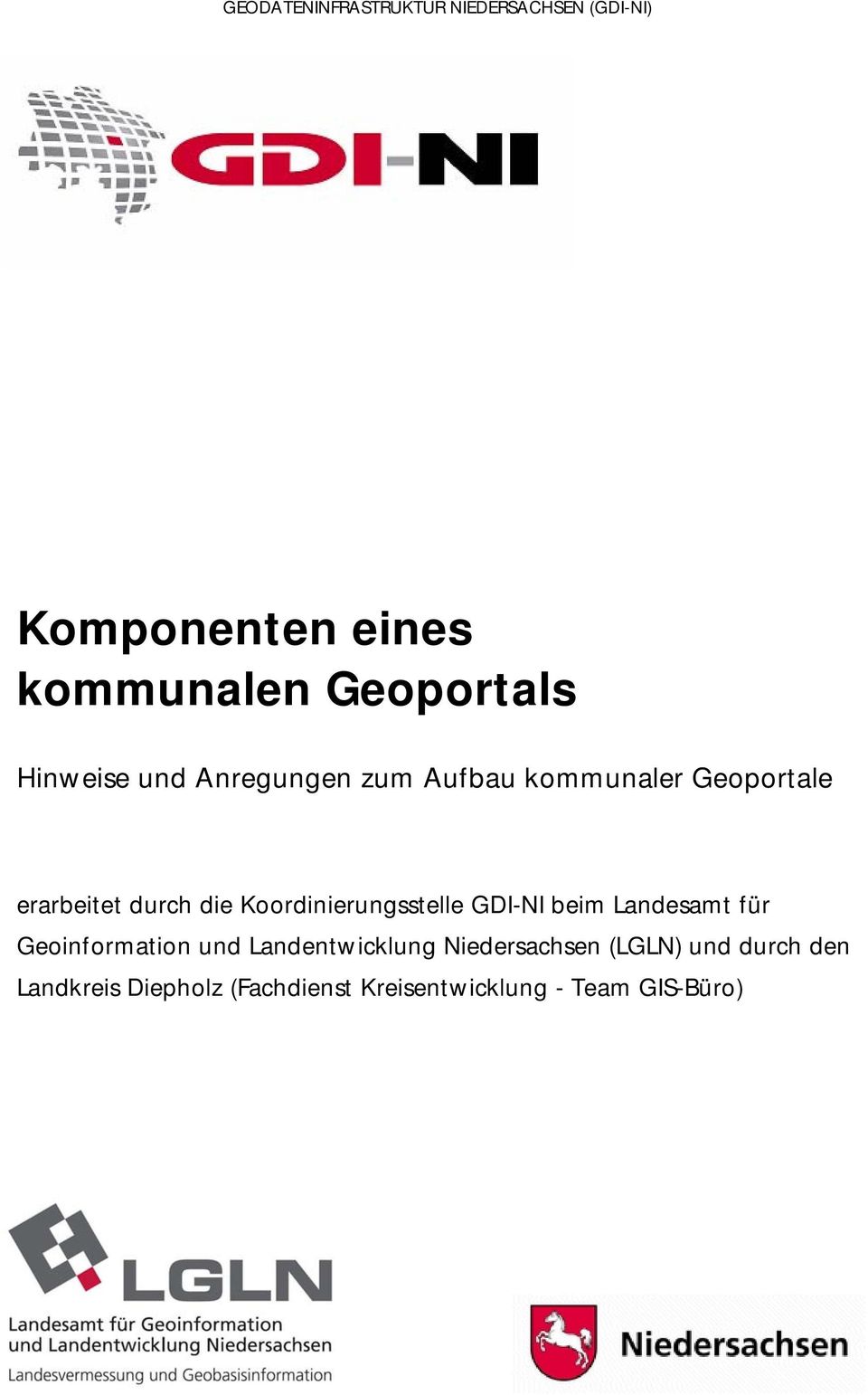 Koordinierungsstelle GDI-NI beim Landesamt für Geoinformation und Landentwicklung