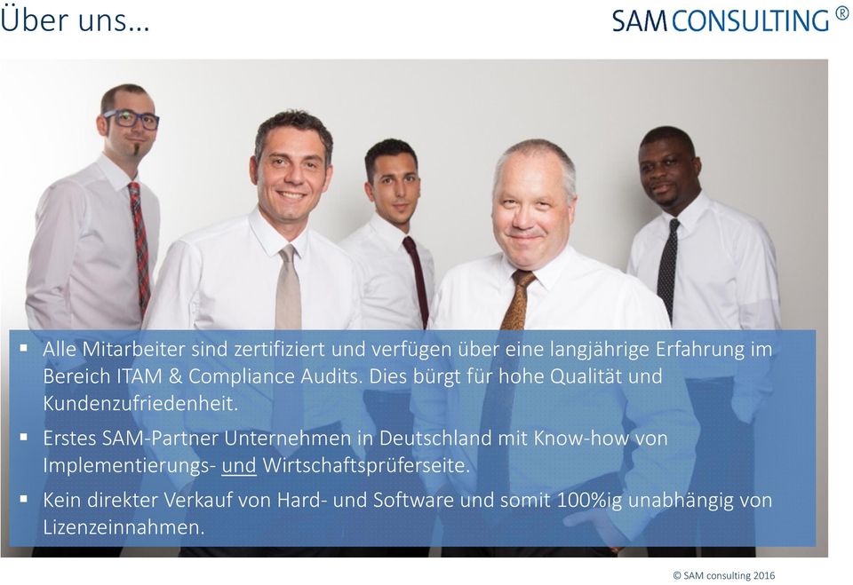 Erstes SAM-Partner Unternehmen in Deutschland mit Know-how von Implementierungs- und