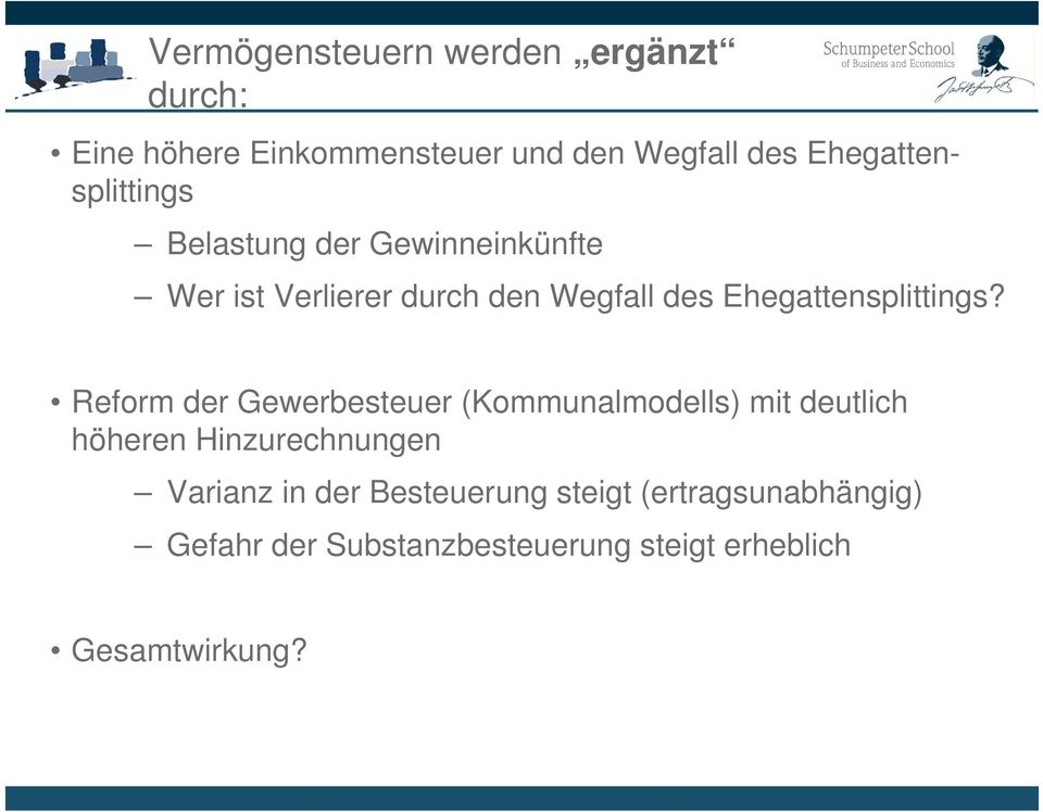 Ehegattensplittings?