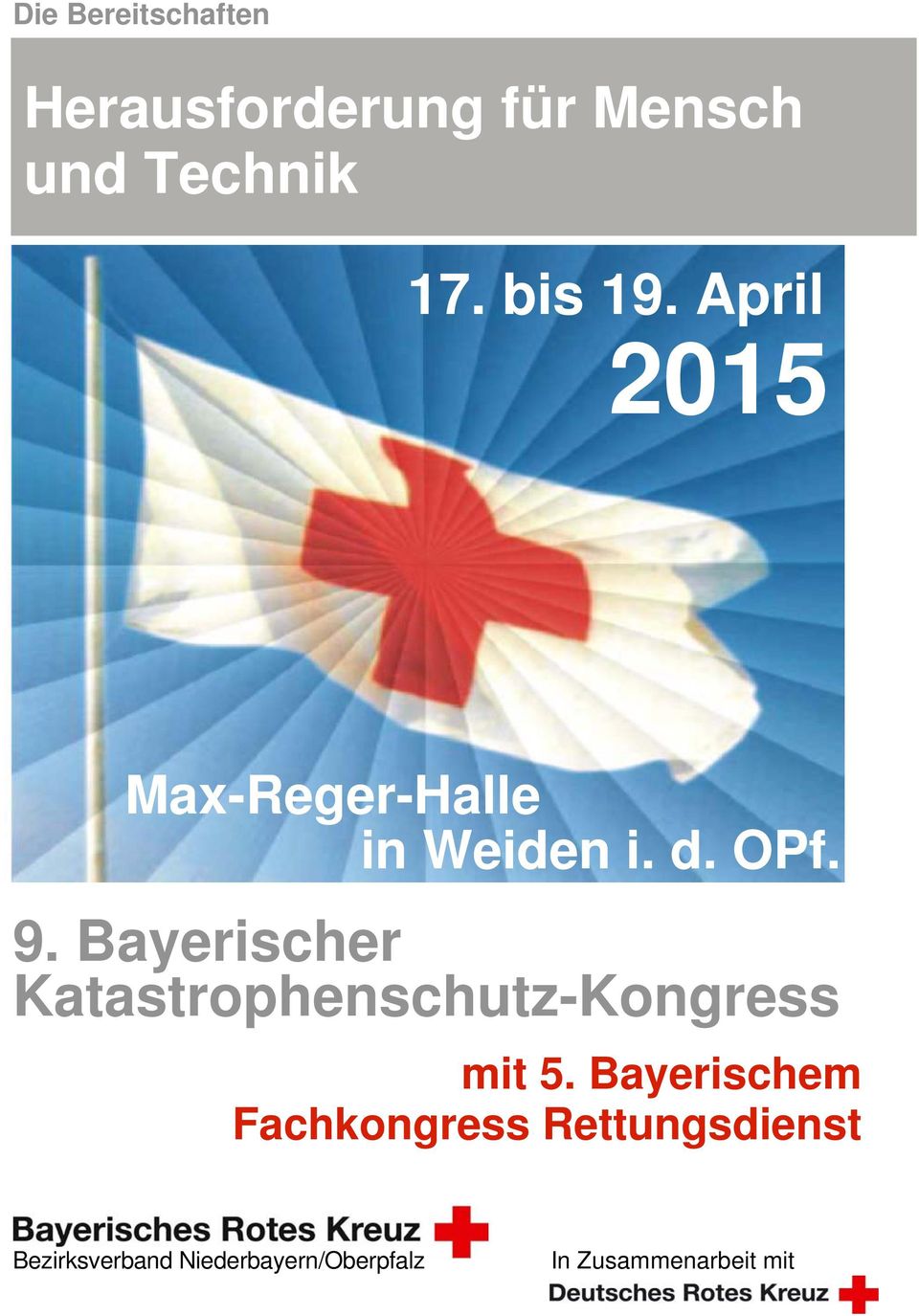 Bayerischer Katastrophenschutz-Kongress mit 5.