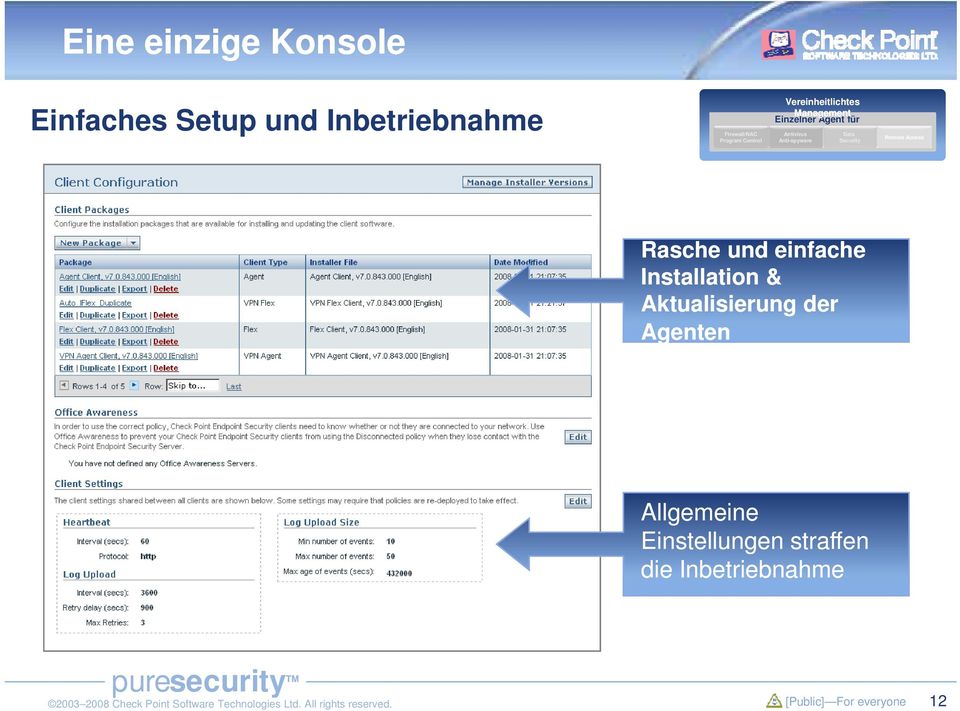 Anti-spyware Data Security Remote Access Rasche und einfache Installation &