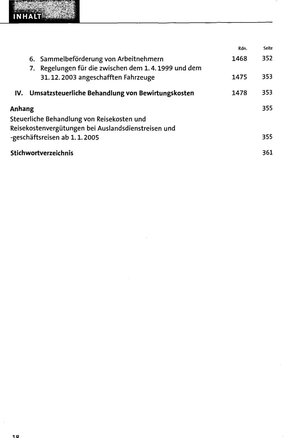 Umsatzsteuerliche Behandlungvon Bewirtungskosten 1478 353 Anhang Steuerliche Behandlungvon