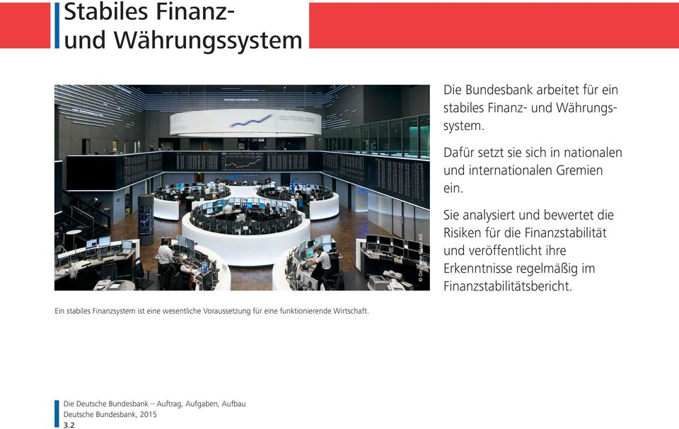 Deutsche Börse AG Sie analysiert und bewertet die Risiken für die Finanzstabilität und veröffentlicht ihre