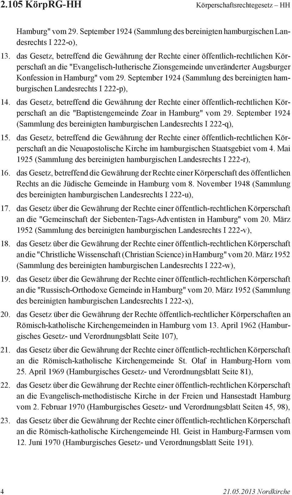 September 1924 (Sammlung des bereinigten hamburgischen Landesrechts I 222-p), 14.