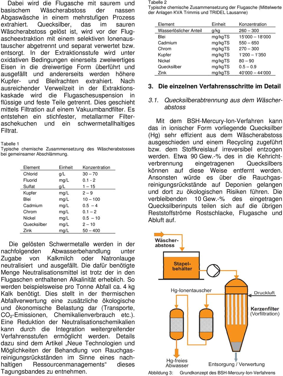 In der Extraktionsstufe wird unter oxidativen Bedingungen einerseits zweiwertiges Eisen in die dreiwertige Form überführt und ausgefällt und andererseits werden höhere Kupfer- und Bleifrachten