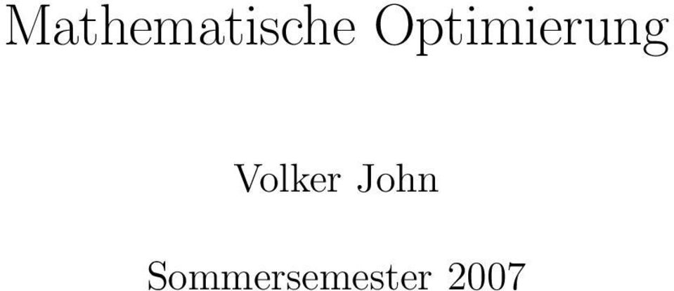 Volker John