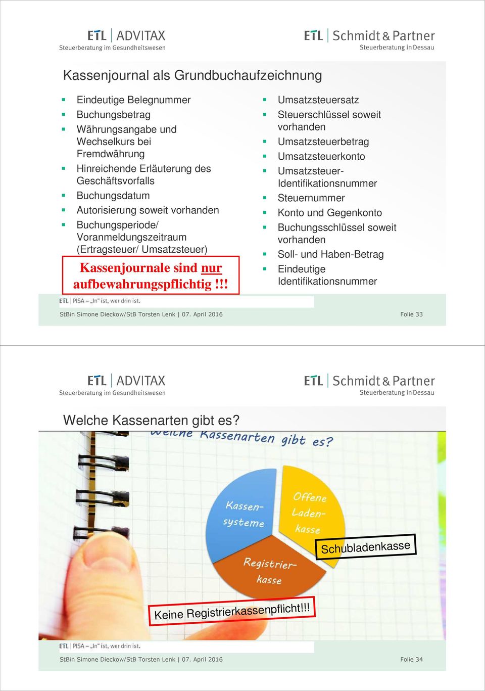 !! Umsatzsteuersatz Steuerschlüssel soweit vorhanden Umsatzsteuerbetrag Umsatzsteuerkonto Umsatzsteuer- Identifikationsnummer Steuernummer Konto und Gegenkonto Buchungsschlüssel soweit vorhanden