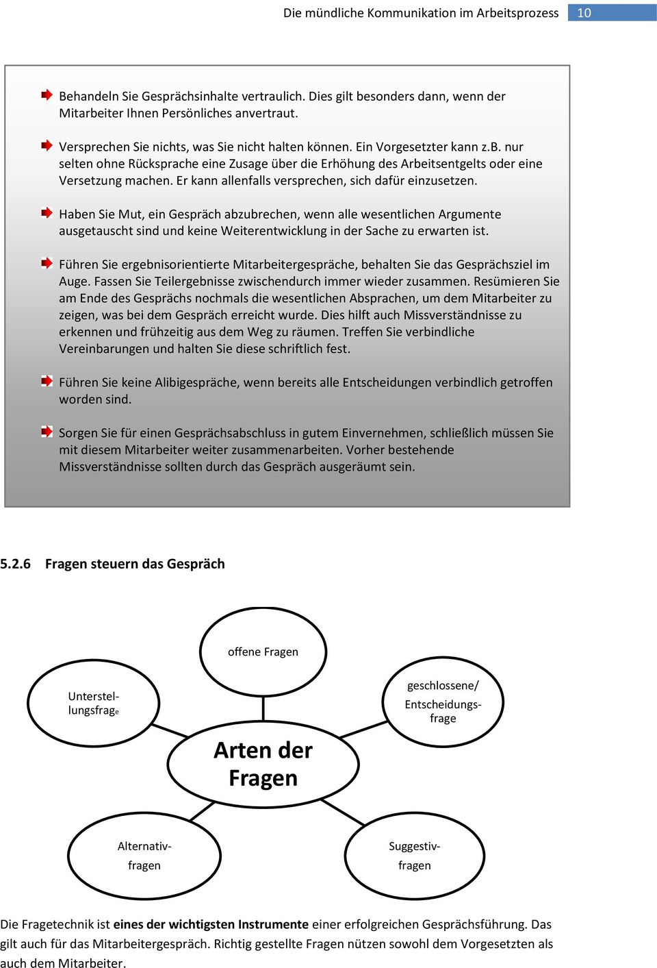 Haben Sie Mut, ein Gespräch abzubrechen, wenn alle wesentlichen Argumente ausgetauscht sind und keine Weiterentwicklung in der Sache zu erwarten ist.