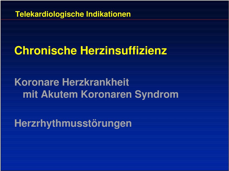 Koronare Herzkrankheit mit Akutem