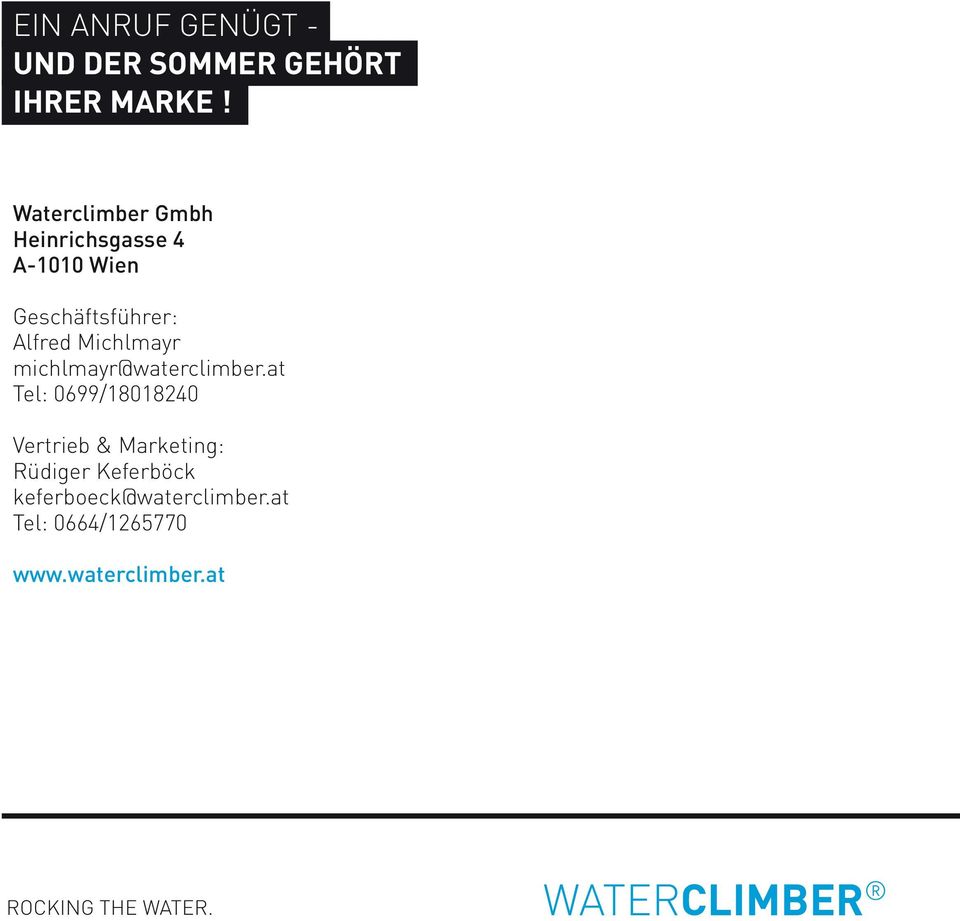 Michlmayr michlmayr@waterclimber.
