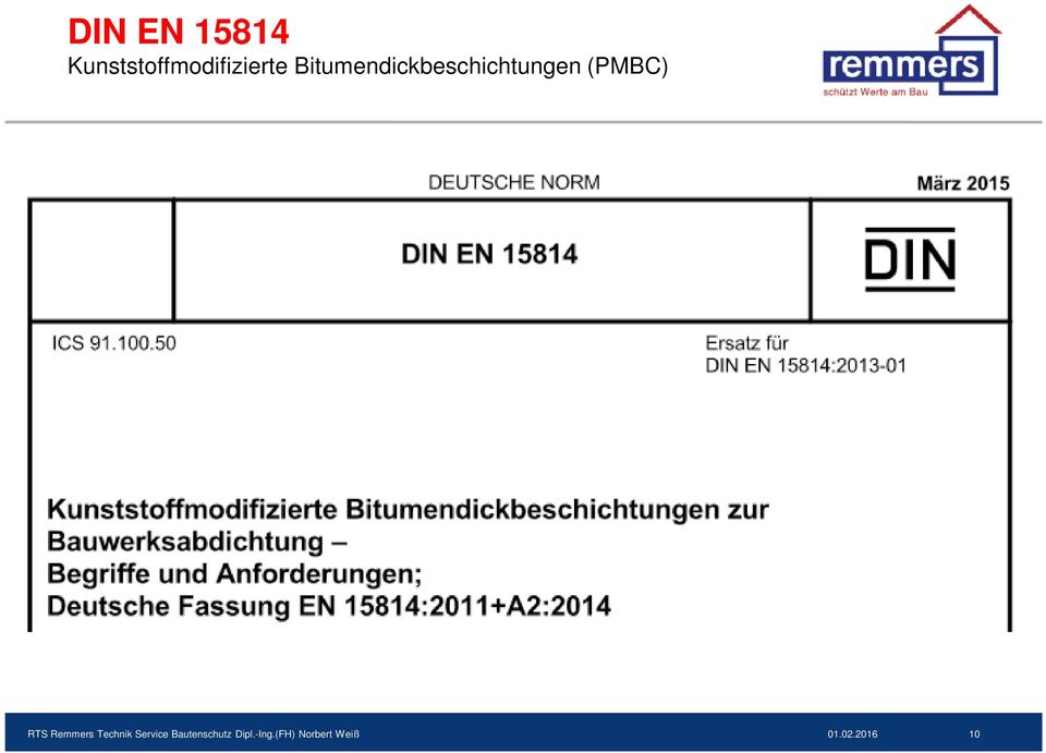 Remmers Technik Service Bautenschutz