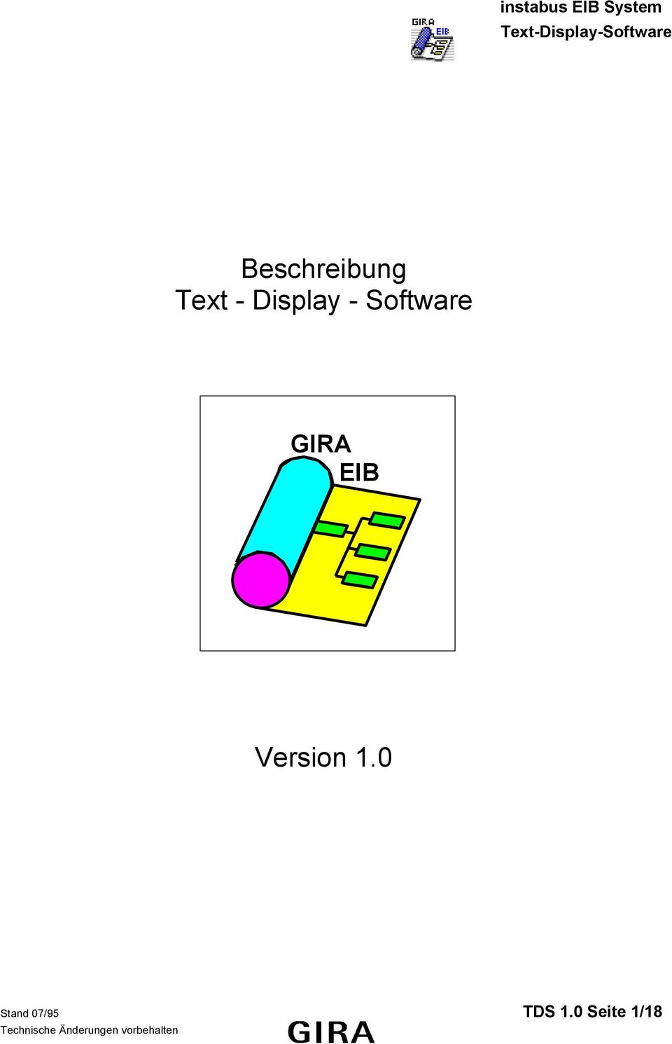 GIRA EIB Version 1.