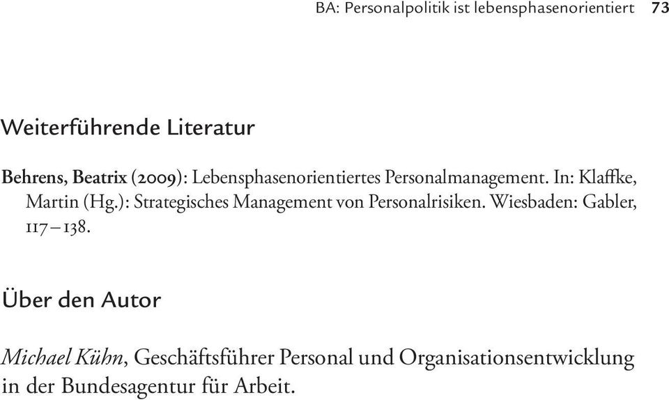 ): Strategisches Management von Personalrisiken. Wiesbaden: Gabler, 117 138.