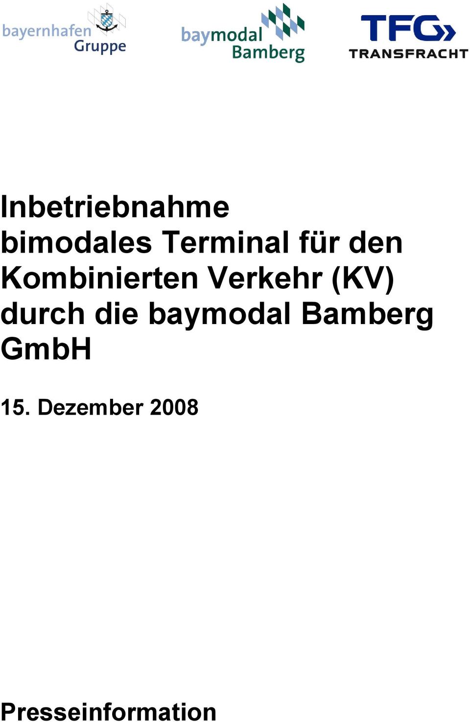 durch die baymodal Bamberg GmbH