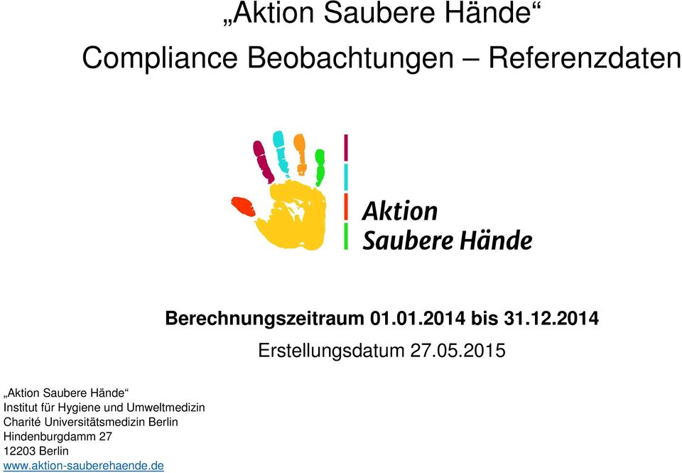 201 Aktion Saubere Hände Institut für Hygiene und
