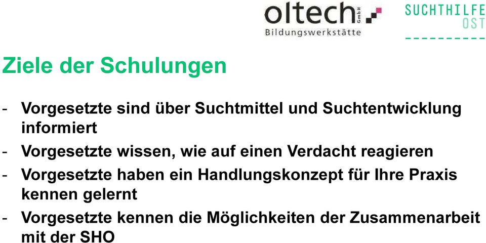 Verdacht reagieren - Vorgesetzte haben ein Handlungskonzept für Ihre