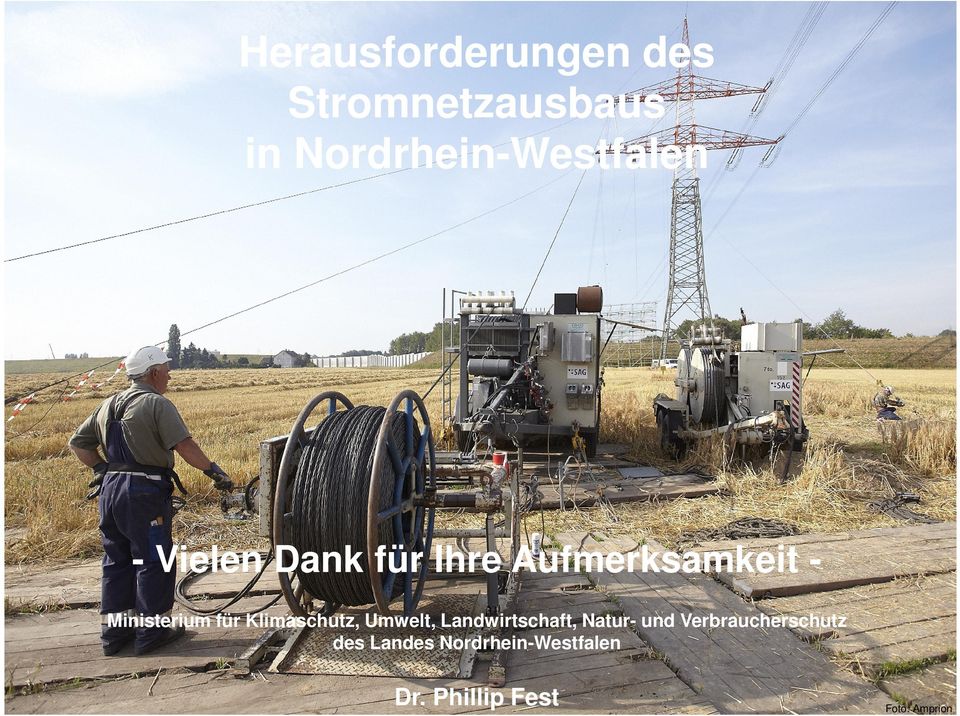 Landwirtschaft, Natur- und Verbraucherschutz des Landes Nordrhein-Westfalen