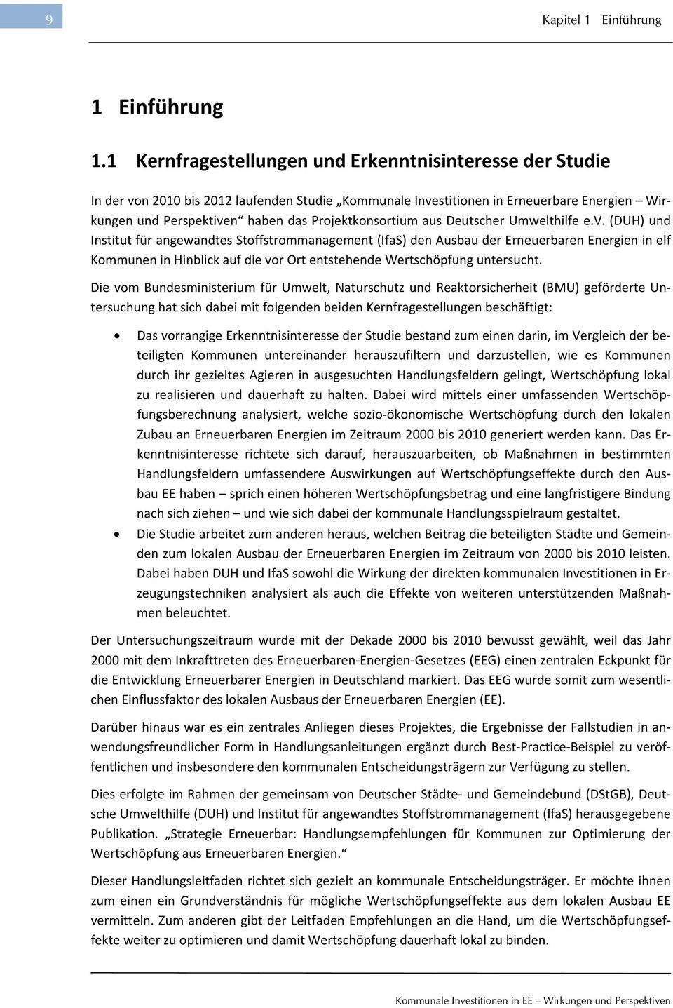 Projektkonsortium aus Deutscher Umwelthilfe e.v.