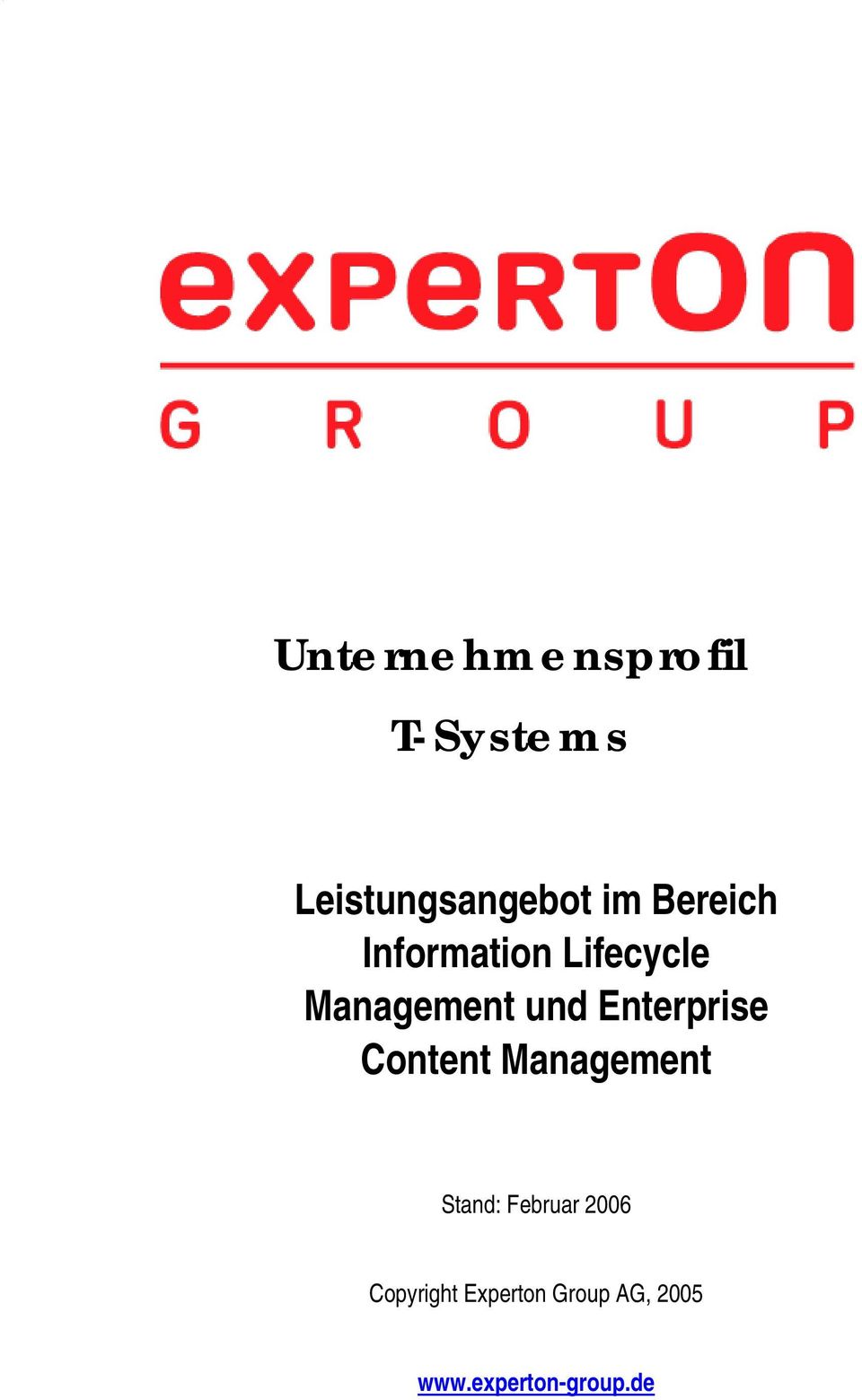 Lifecycle und Enterprise Content Stand:
