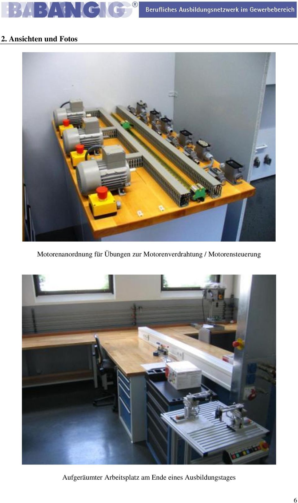 Motorenverdrahtung / Motorensteuerung