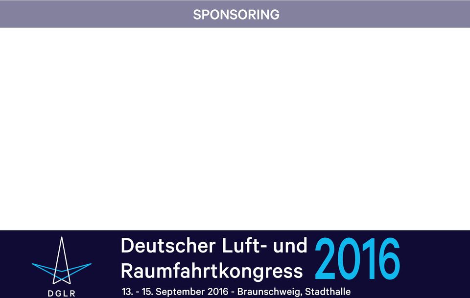 Der Deutsche Luft und Raumfahrtkongress wird seit der Neugründung der Gesellschaft 1952 jährlich ausgerichtet und ist seit Jahrzehnt als das edeutdste Networking Evt der deutsch Luft und