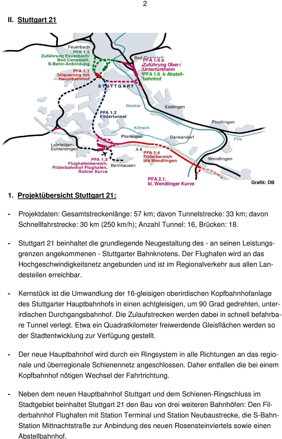 - Stuttgart 21 beinhaltet die grundlegende Neugestaltung des - an seinen Leistungsgrenzen angekommenen - Stuttgarter Bahnknotens.