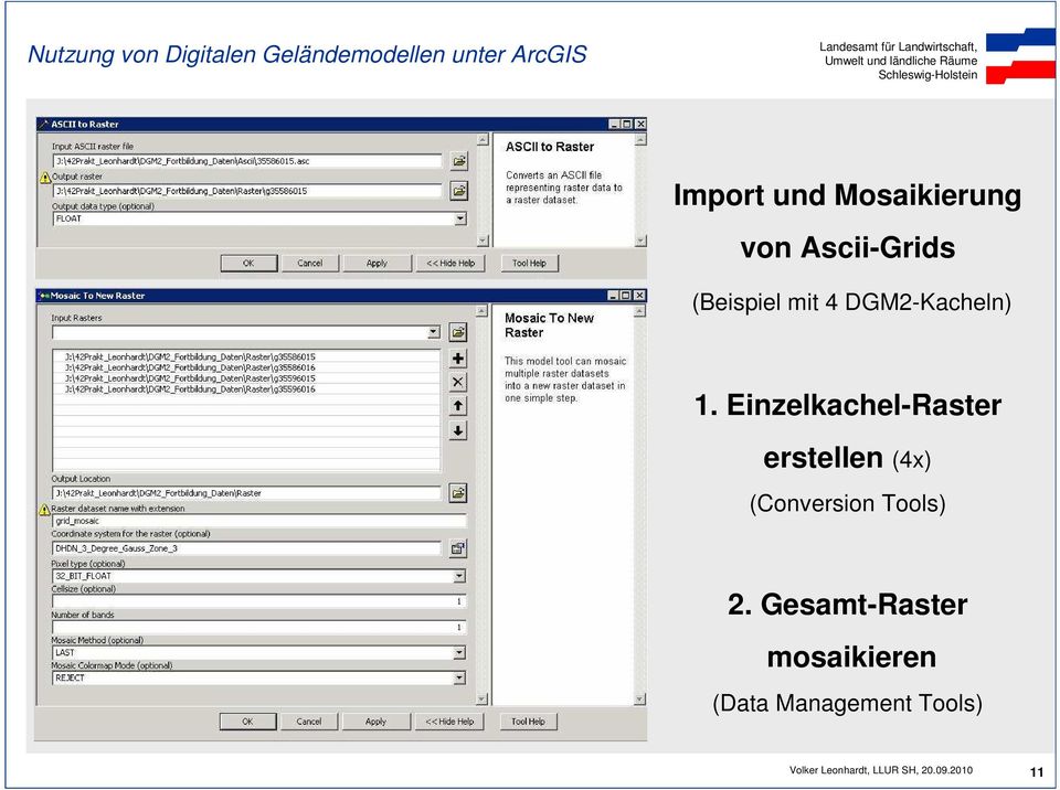 Einzelkachel-Raster erstellen (4x)