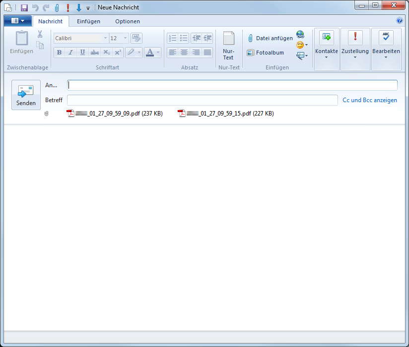 ScanSnap Folder Bedienung (für Windows Benutzer) 7. Klicken Sie auf die [Speichern] Schaltfläche.