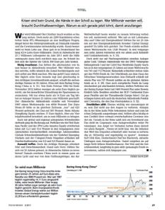 KONZEPT: RESSORTS IM ÜBERBLICK MONEY MARKETS / DSW ANLEGERSCHUTZ Money Markets Fundierte Analysen zu Finanzprodukten wie Aktien, Fonds, ETFs, Zertifikaten, Anleihen, Immobilien, neuen