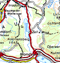 Irrsee Atlas der natürlichen Seen Österreichs 50 ha Abiotische und Biotische Charakterisierung Lage, Morphometrische Daten Seehöhe: 553 m ü.a. Höhenklasse: 401 600 m ü.