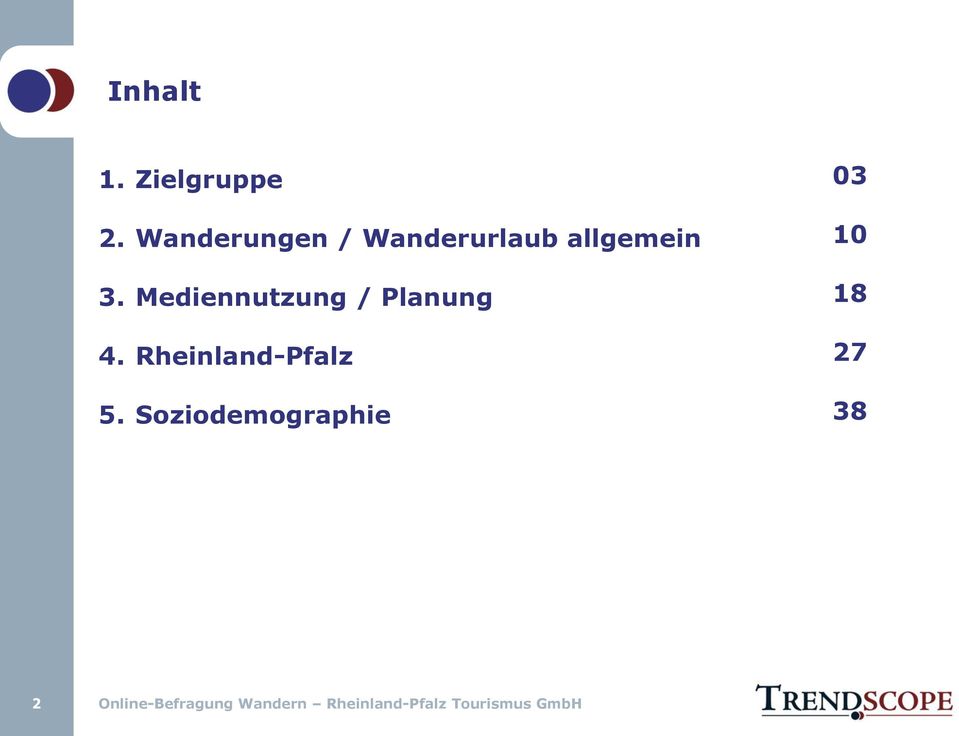 Mediennutzung / Planung 4. Rheinland-Pfalz 5.