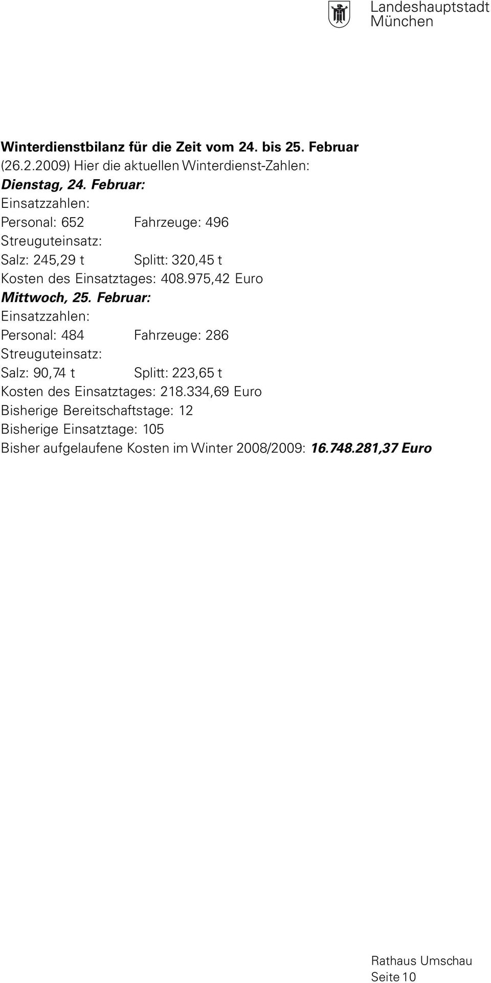975,42 Euro Mittwoch, 25.