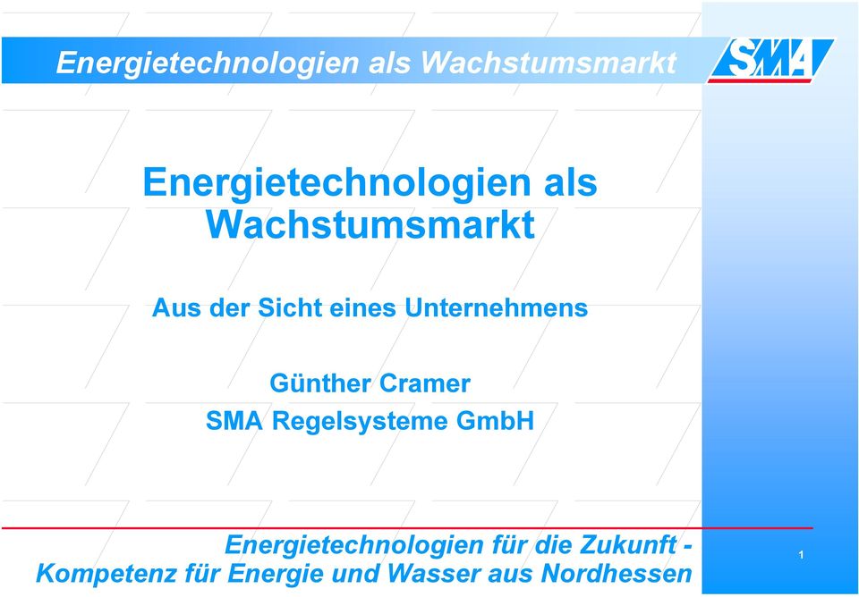Regelsysteme GmbH Energietechnologien für die