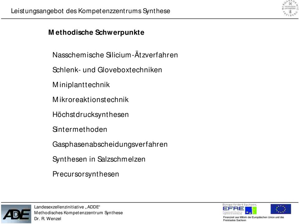 Mikroreaktionstechnik öchstdrucksynthesen Sintermethoden