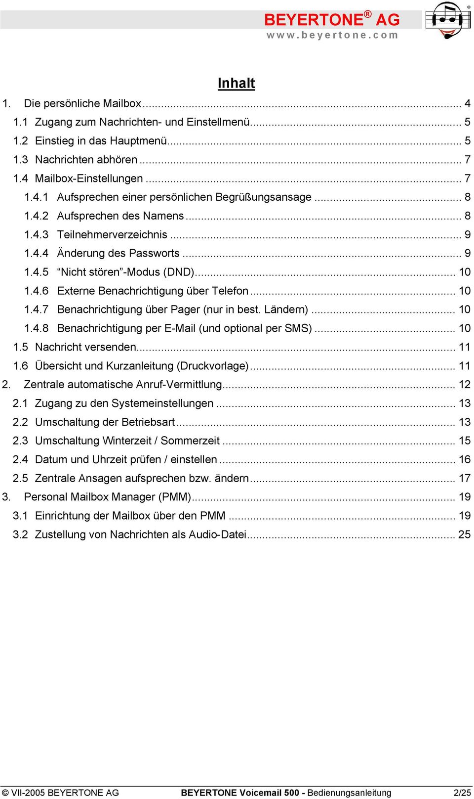 Ländern)... 10 1.4.8 Benachrichtigung per E-Mail (und optional per SMS)... 10 1.5 Nachricht versenden... 11 1.6 Übersicht und Kurzanleitung (Druckvorlage)... 11 2.