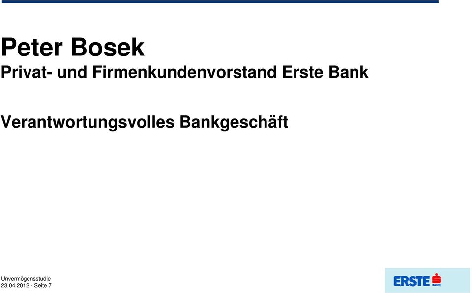 Bank Verantwortungsvolles