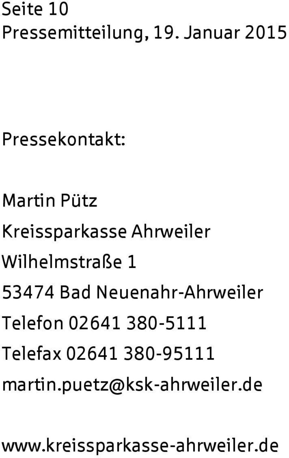 Neuenahr-Ahrweiler Telefon 02641 380-5111 Telefax