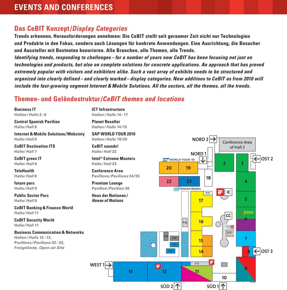Identifying trends, responding to challenges for a number of years now CeBIT has been focusing not just on technologies and products, but also on complete solutions for concrete applications.
