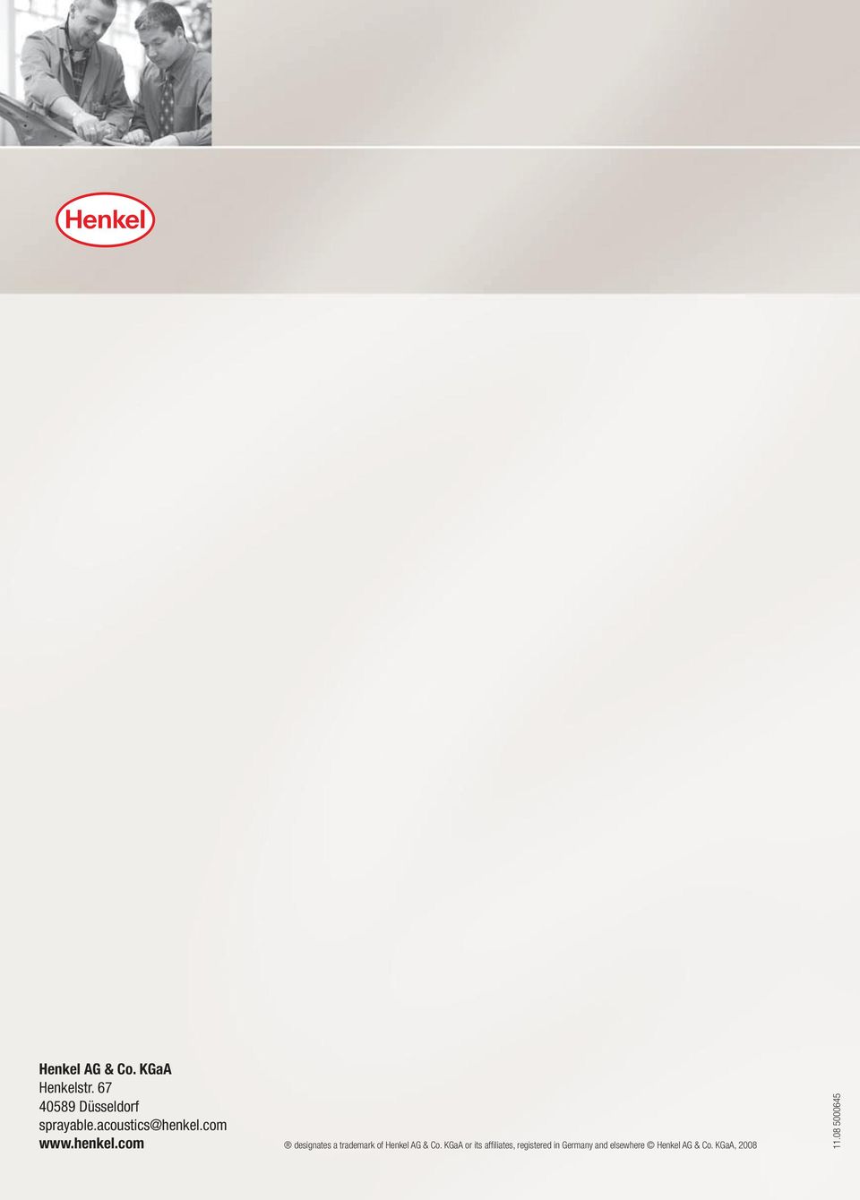 henkel.com designates a trademark of Henkel AG & Co.