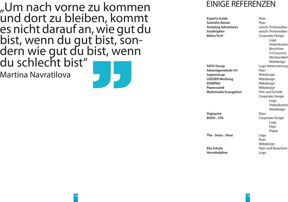 The - Swiss - Shoe Elia Schule Horsehelpline Flyer Flyer versch. Printmedien versch.
