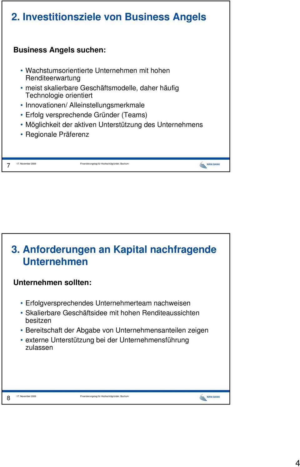 Unternehmens Regionale Präferenz 7 3.