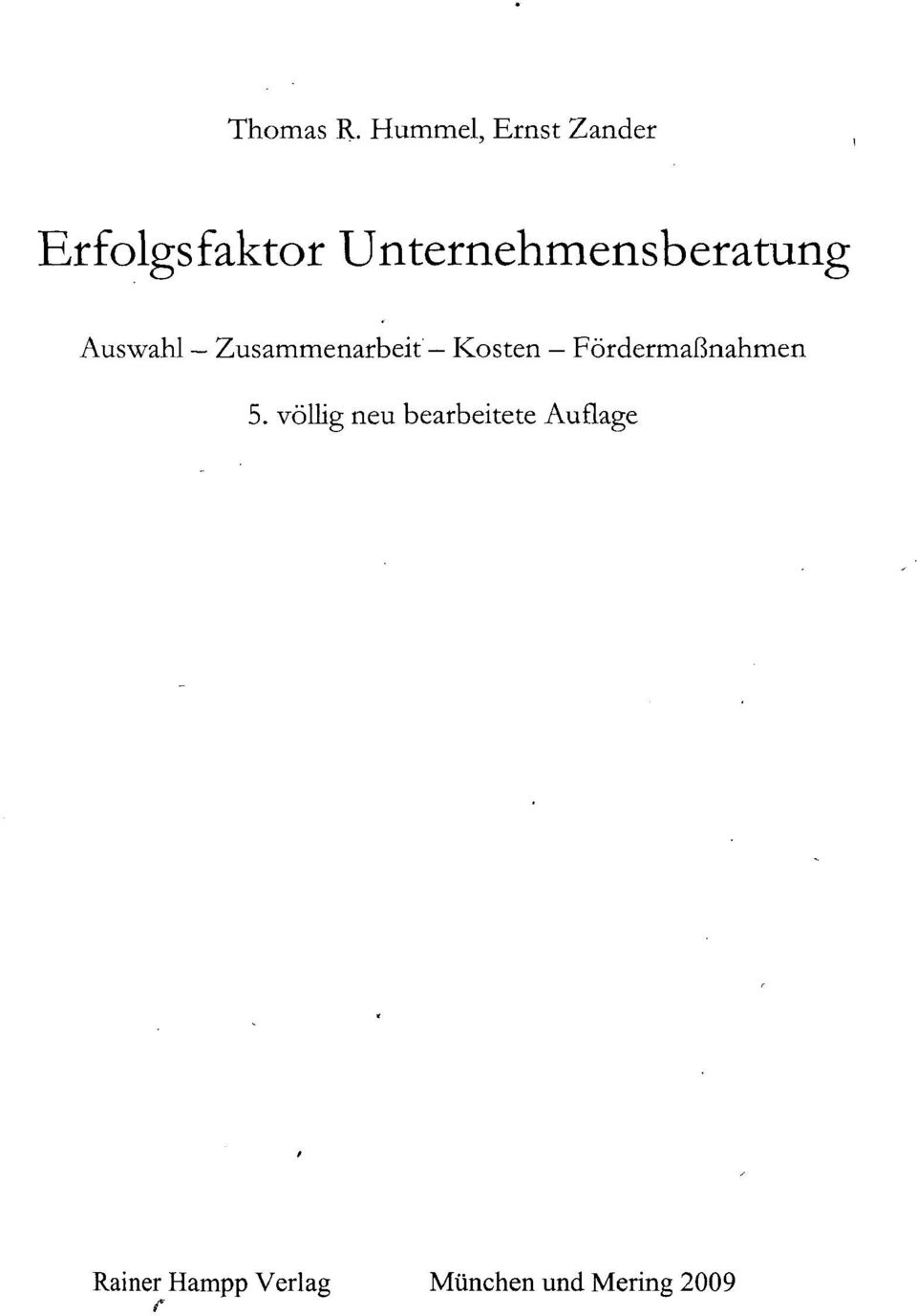 Unternehmensberatung Auswahl Zusammenarbeit