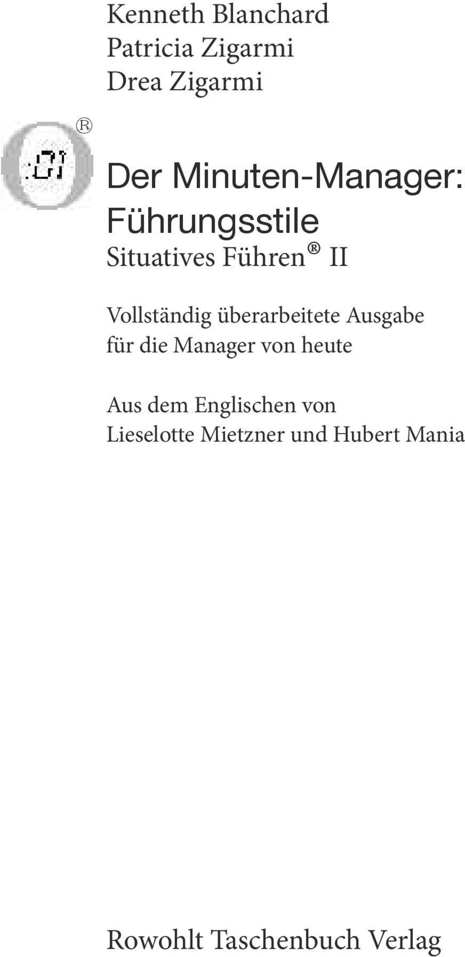 Vollständig überarbeitete Ausgabe für die Manager von heute