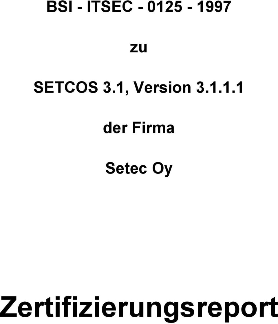 1, Version 3.1.1.1 der