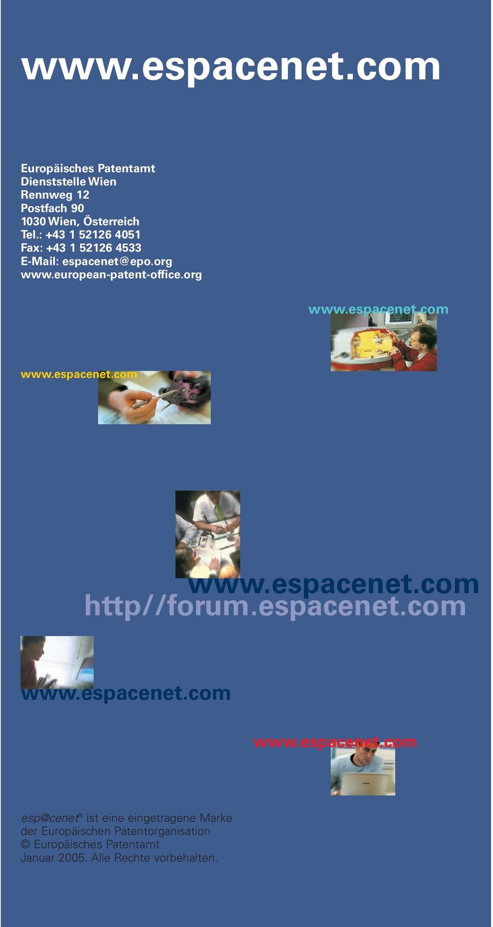 european-patent-office.org http//forum.espacenet.